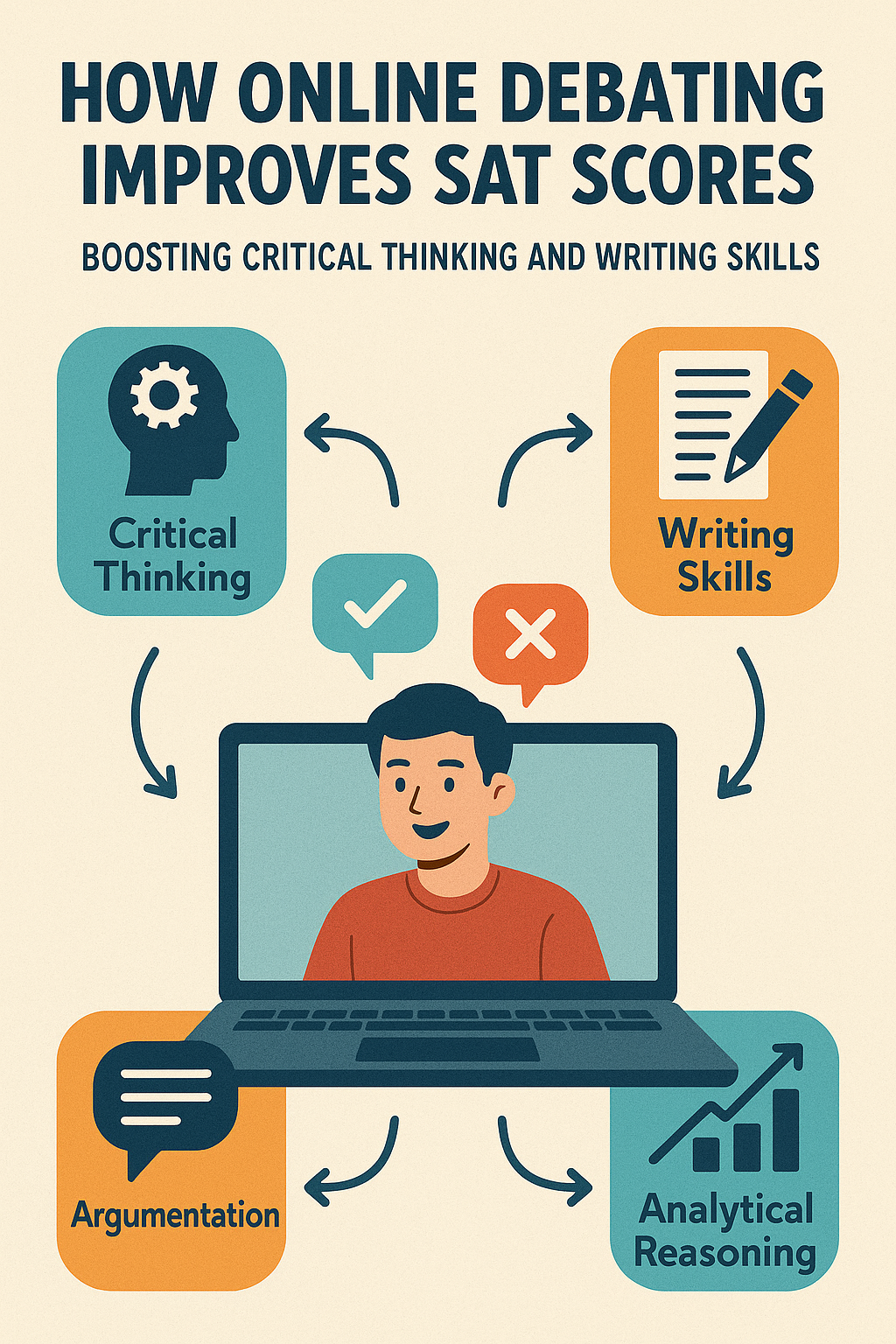 How Online Debating Improves SAT Scores: Boosting Critical Thinking and Writing Skills
