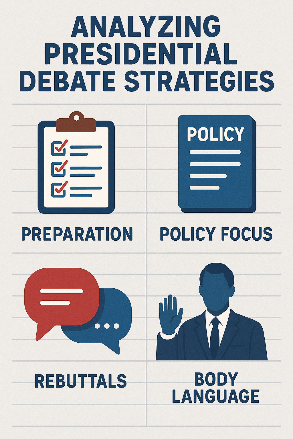 Analyzing Presidential Debate Strategies: How Leaders Battle for Narrative Control