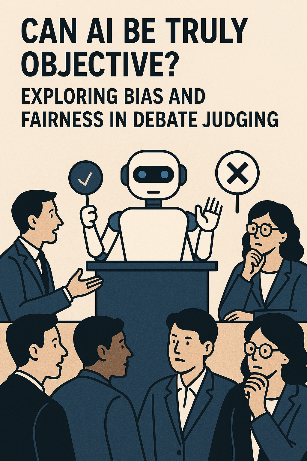 Can AI Be Truly Objective? Exploring Bias and Fairness in Debate Judging